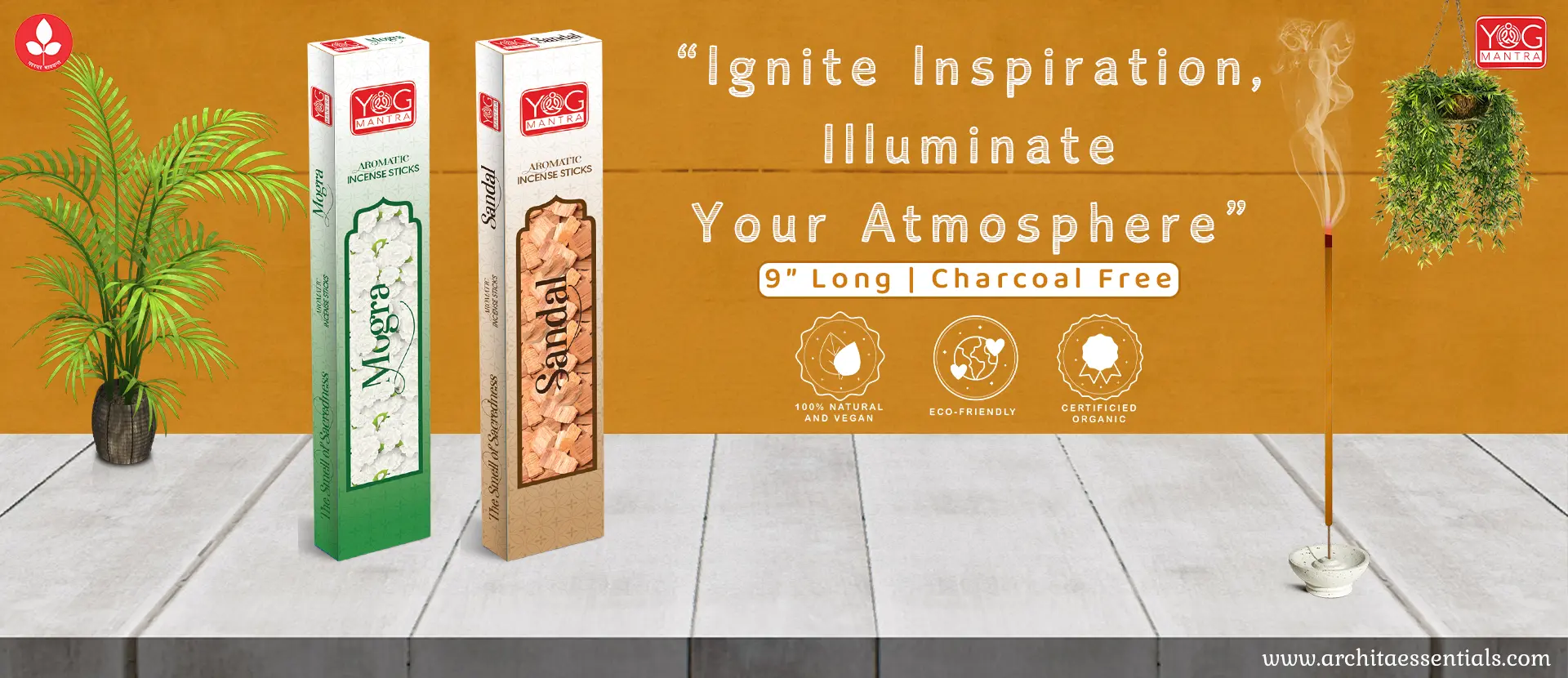 Natural Aromatic Incense Sticks