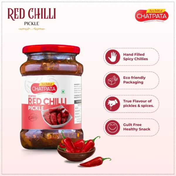 Archita Chatpata Red Chillie Pickle benefits