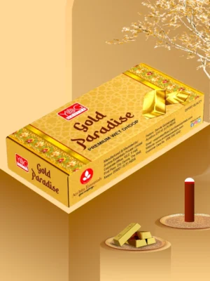 YogMantra Gold Paradise Premium Wet Dhoop (Pack of 4)